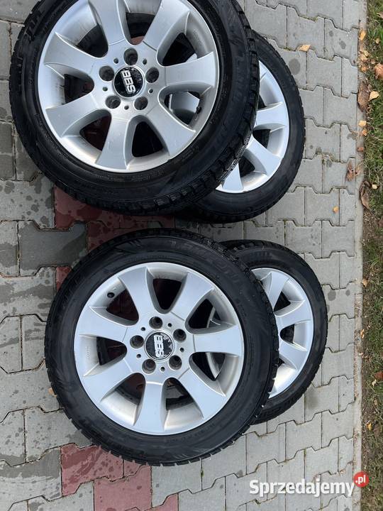 Felgi BBS do BMW 16 z oponami aluminiowe Nagawczyna
