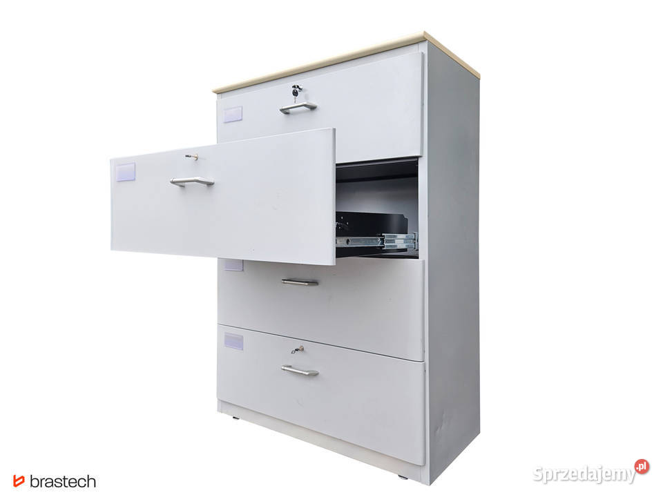 Szafa metalowa z szufladami 132 x 90 x 45 pomorskie Sątoczno sprzedam