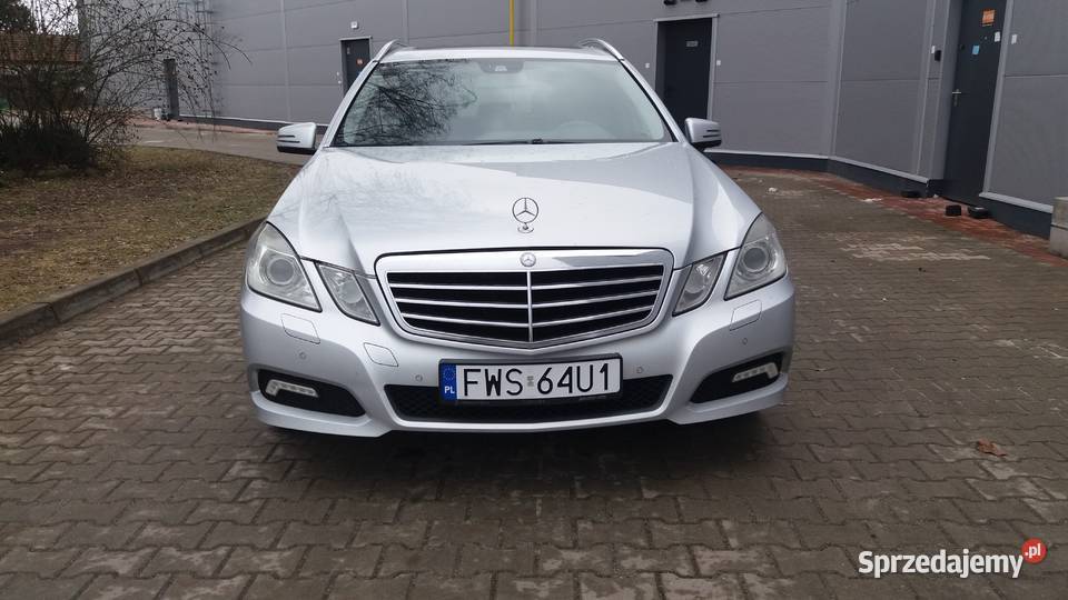 Mercedes Eklasa W212 Avantgarde nieuszkodzony Wschowa