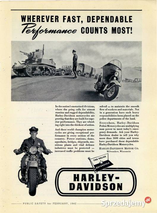 Harley WLA 1941 WL Panhead Knucklehead U Indian Bydgoszcz sprzedam