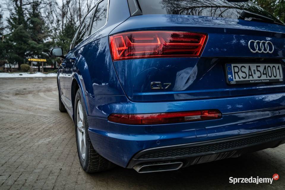 Audi Q7 II 30 TDI 218 2017R Salon 1 Właściciel 2