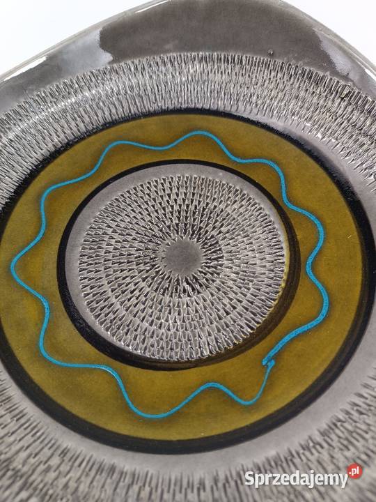 Ceramiczna patera Niemcy lata 70 Dom i Ogród sprzedam