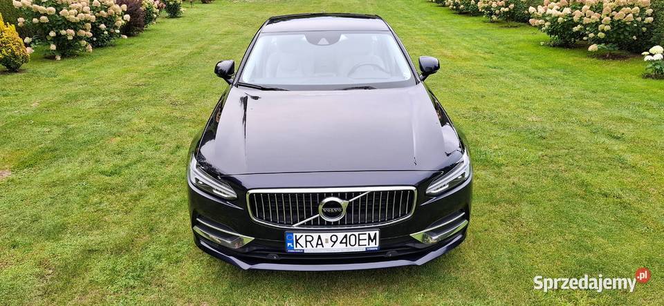 Volvo S90 Inscription D4 190 Pierwszy wlasciciel asystent pasa ruchu Olkusz sprzedam