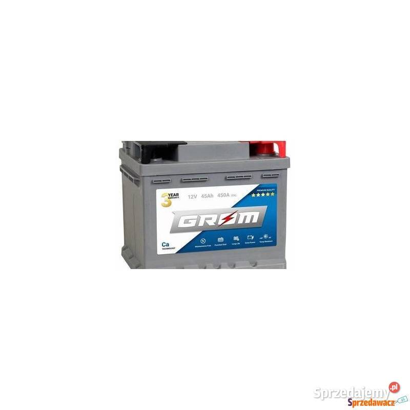 Akumulator 45Ah 450A GROM Premium Gdynia sprzedam