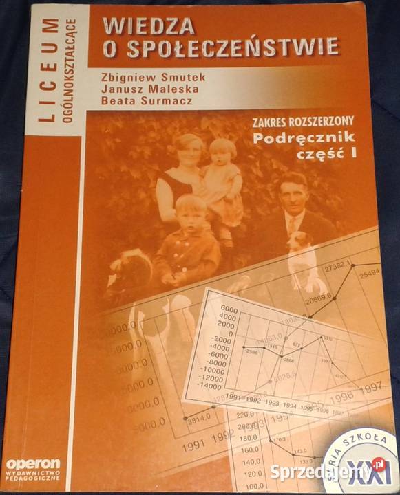 Wiedza o Społeczeństwie Cz 1 Z Smutek J Maleska Kultura i Rozrywka Chełm