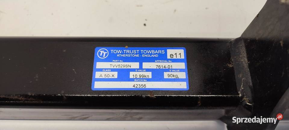 VOLVO XC60 HAK HOLOWNICZY TOW TRUST dolnośląskie sprzedam