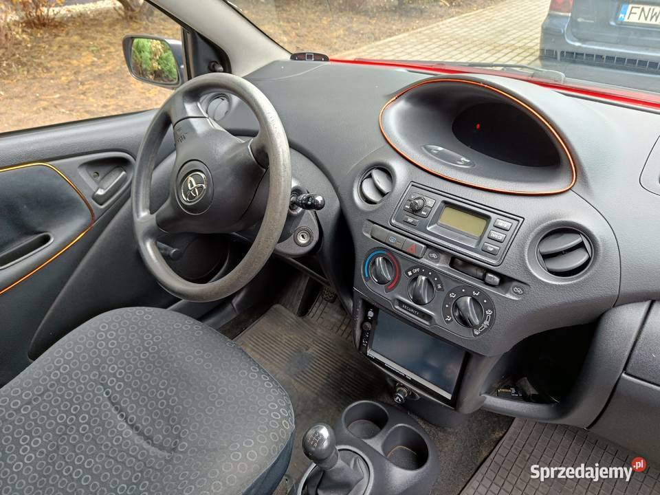 Toyota Yaris I z silnikiem 09983 benzyna 2004r 4/5 lubuskie Zielona Góra