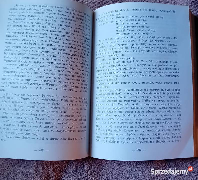 Helena Mniszkówna Verte Artus 1990 r Wydanie Antykwariat
