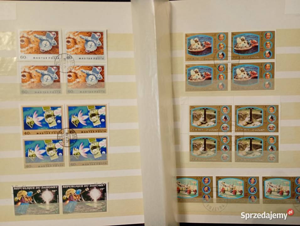 Album klaser ze znaczkami pocztowymi świat temat Łowicz
