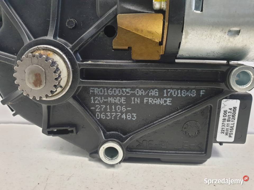 PEUGEOT 407 SILNICZEK SZYBERDACHU 2213718D05 osobowe lubelskie Rudka