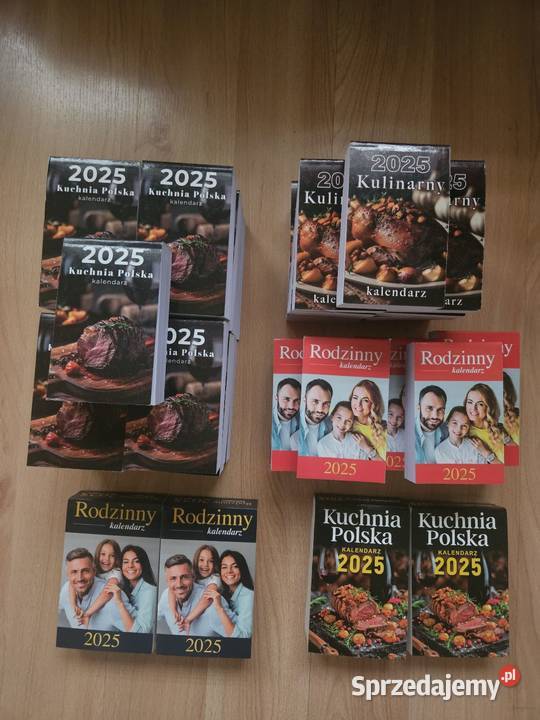 Kalendarze 2025 r zrywane książkowe mini i inne Dąbrowa Górnicza