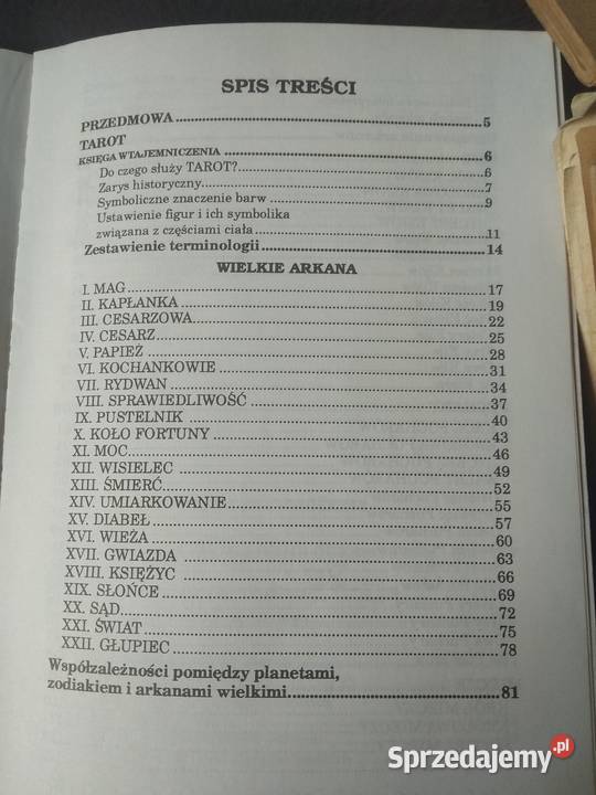 Chiromancja zestaw tarotaliteratura Pozostałe Ruda Śląska