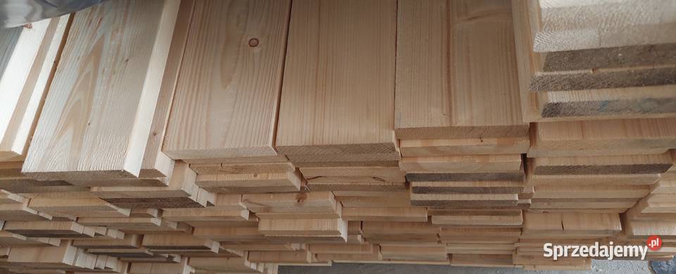 Prosta deska heblowana 2x10 suszona ze świerka Limanowa