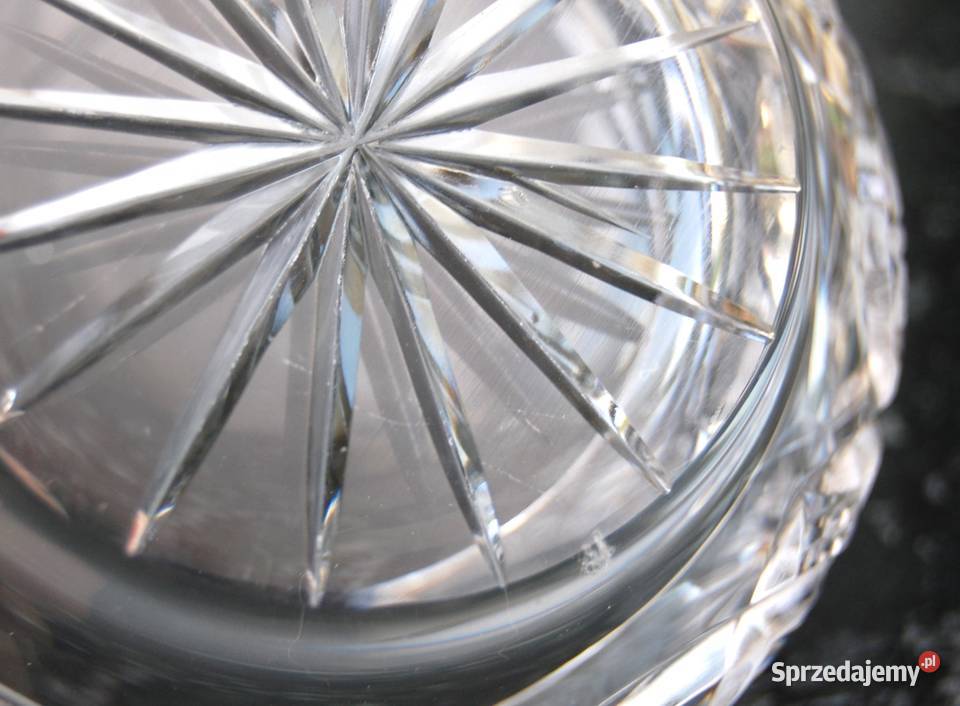 Kryształowa miska miseczka salaterka kryształ Pozostałe Lublin sprzedam