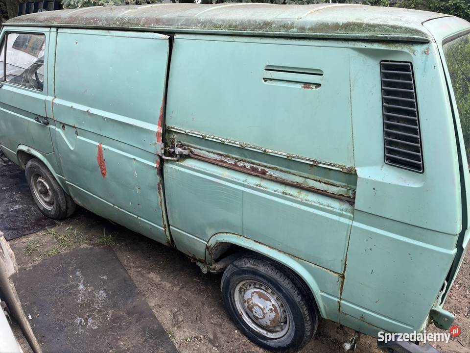 Vw t3 drzwi klapa tył t3 skrzynia t3 16d części Płock sprzedam