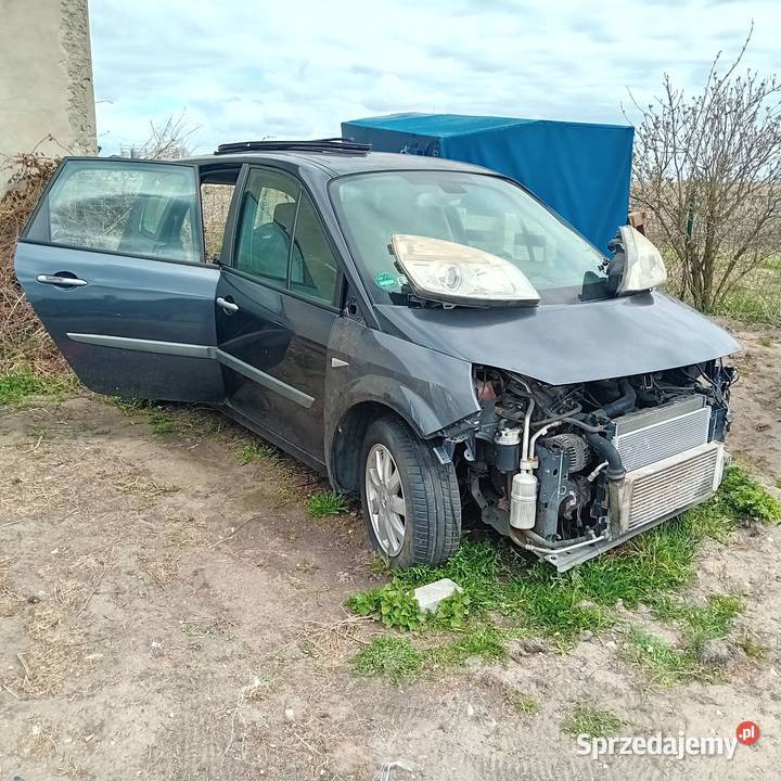 Scenic 2 ii części 19 dci 130 skrzynia drzwi wielkopolskie