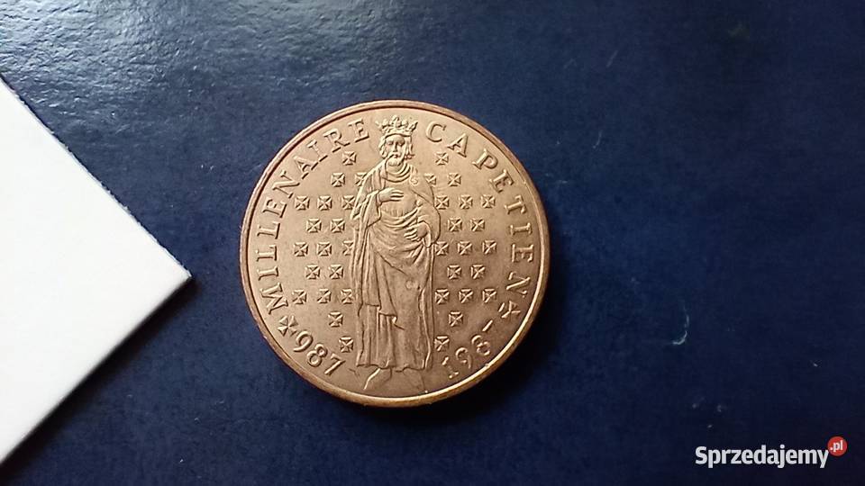 Stare monety 10 frank 1987 Francja Numizmatyka sprzedam