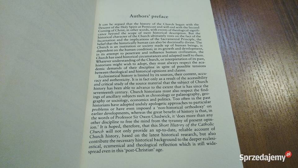 A short history of the Catholic Church Holmes Książki naukowe i popularnonaukowe pomorskie Gdańsk