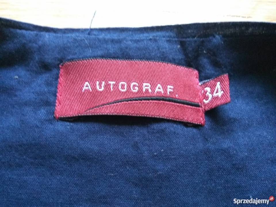Sukienka Autograf rozmiar 34 niebieski Kraków