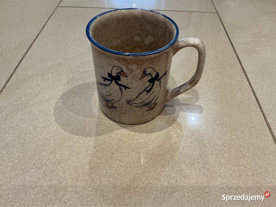 Kubek Ceramiczny z Gęsiami SNDGEN GERMANY Nowa Sól