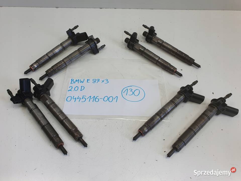 WTRYSKIWACZ BMW E87 E90 20 D wtrysk 0445116001 Wtryskiwacze Chełm