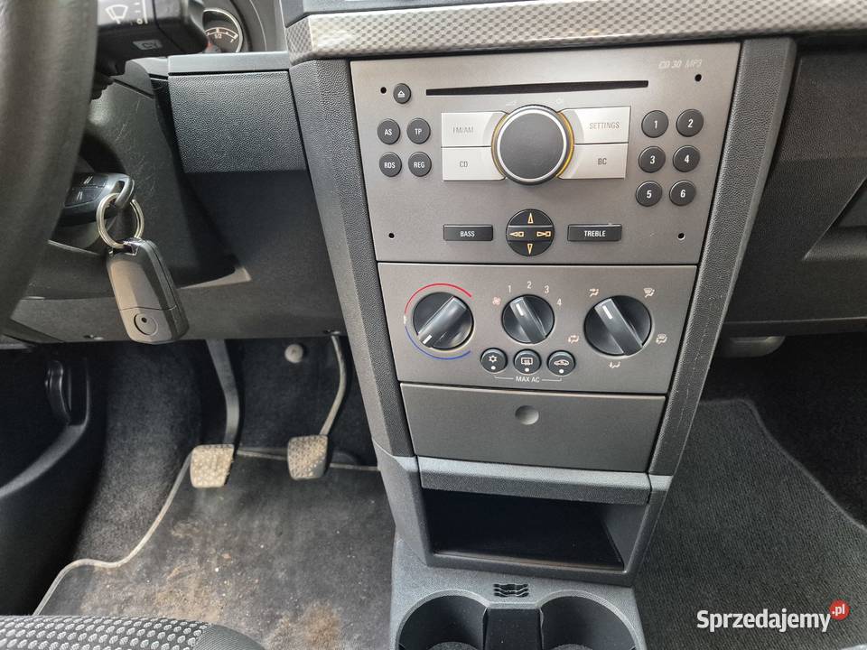 OPEL MERIVA A 16 16v Benzyna 2007LIFT sprowadzony Meriva Haczów