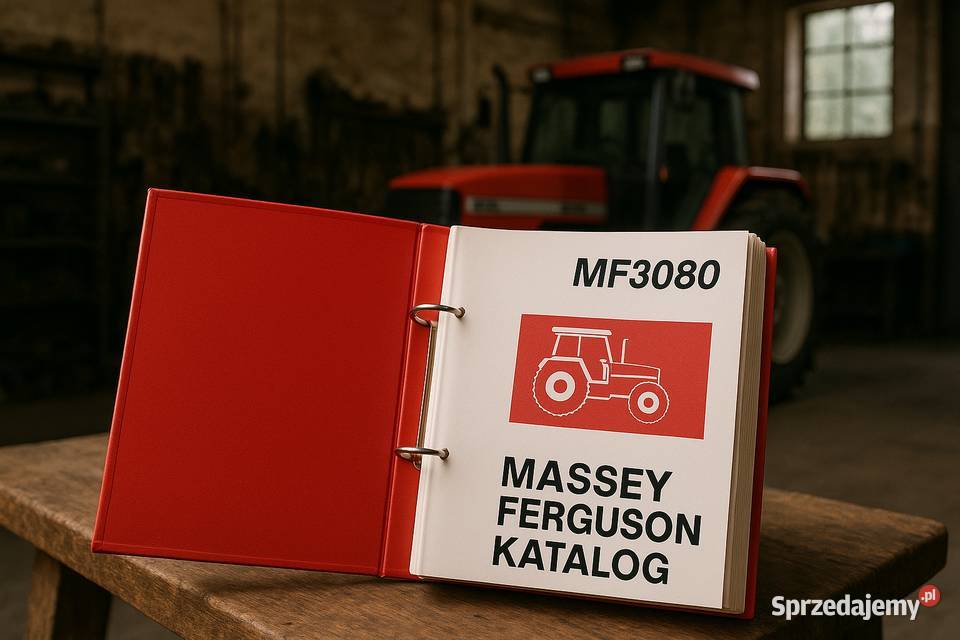 Katalog części Massey Ferguson 3080 Rok wydania 1988 Gdańsk sprzedam