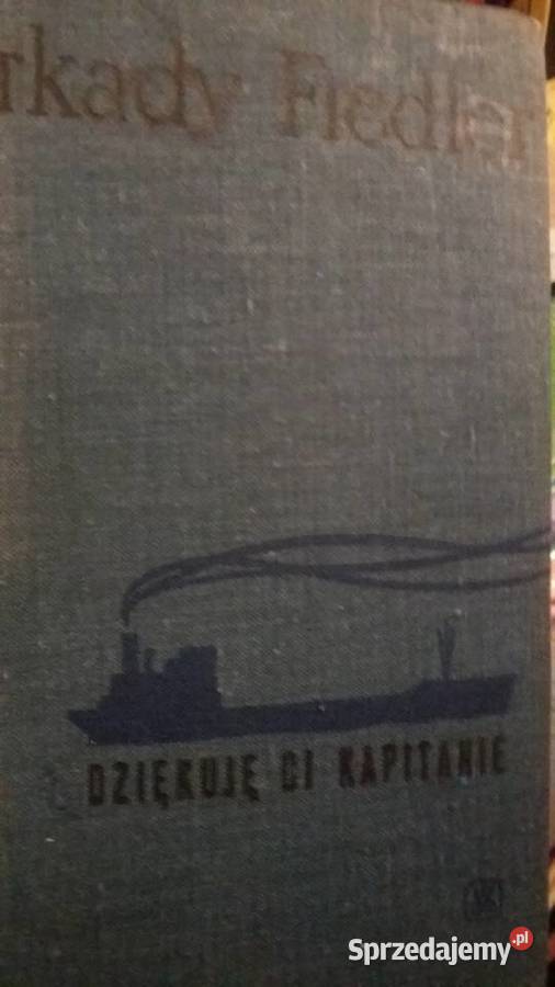 Dziękuję Ci kapitanie Fiedler książki prezenty mazowieckie Warszawa