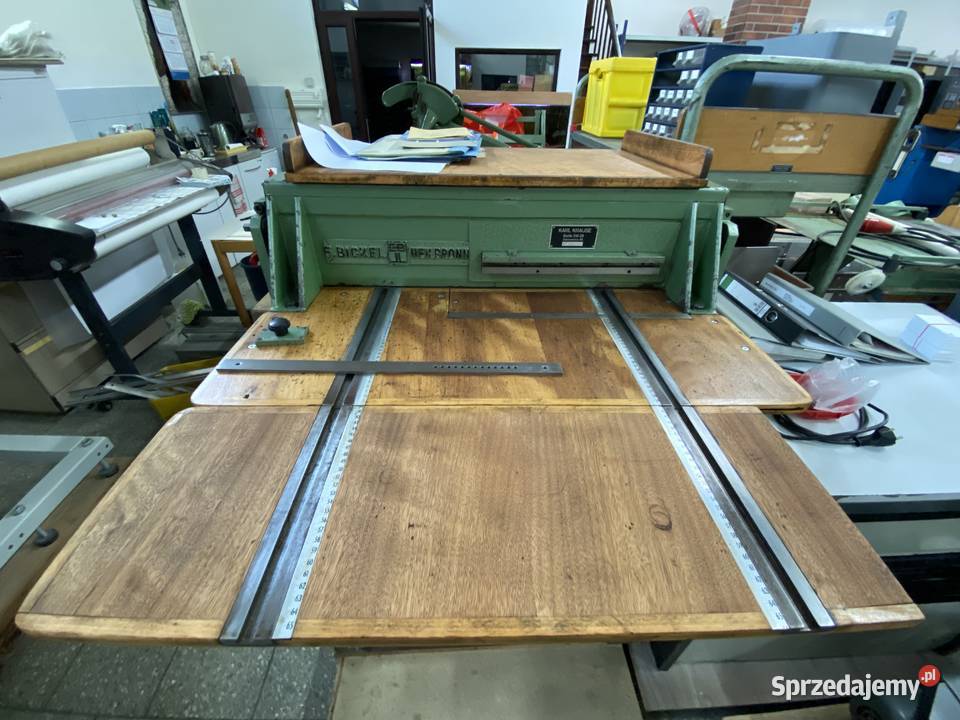 Bigówka i urządzenie do registrów Bickel dolnośląskie Ząbkowice Śląskie