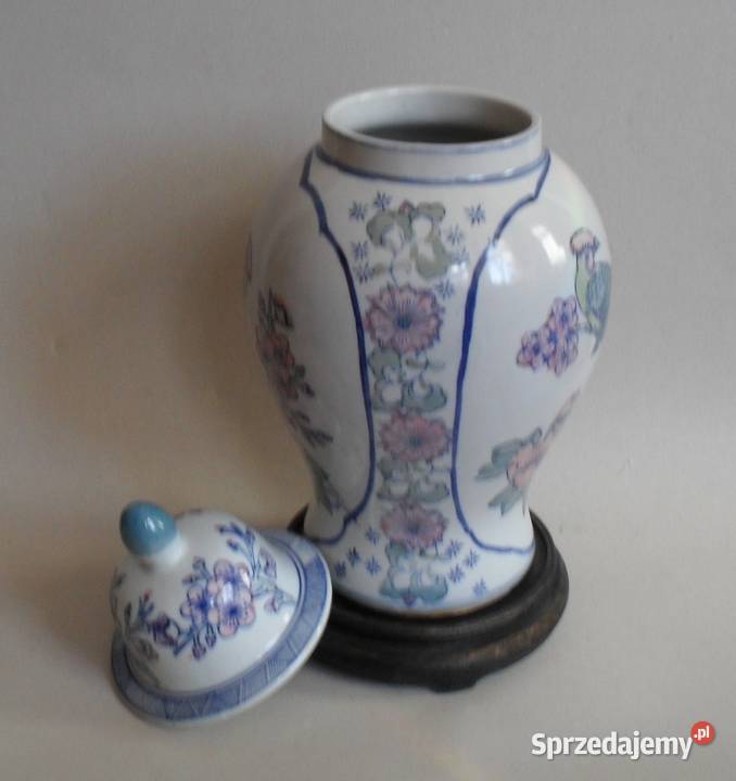 Herbatnica Orientalna Ceramika Duża 41 odcienie błękitu Ceramika i szkło mazowieckie Warszawa