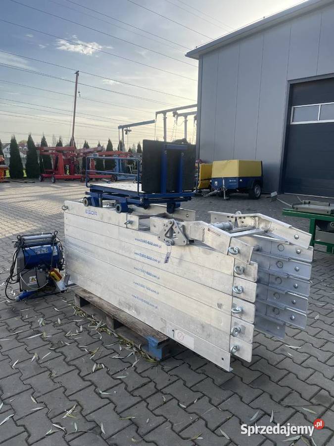 Winda drabina dekarska Simplex Sti wciągarka Ślesin