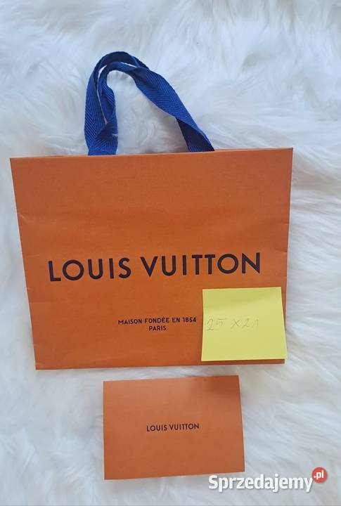 Torebka papierowa Louis Vuitton oryginalna nowa mazowieckie