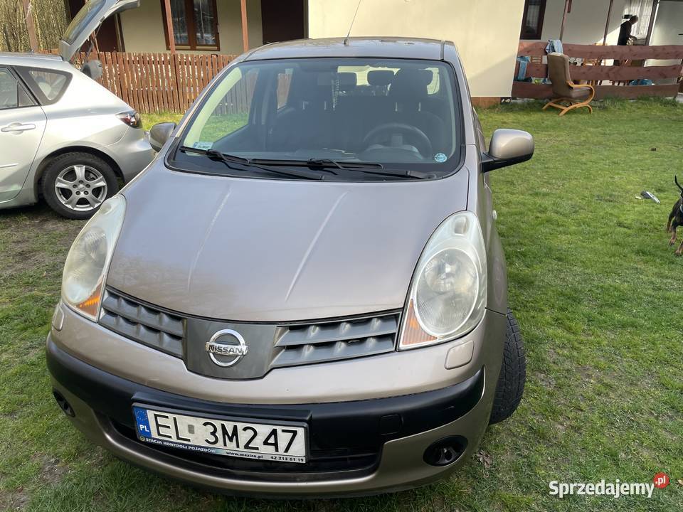 Nissan note LPG 88KM łódzkie Łódź
