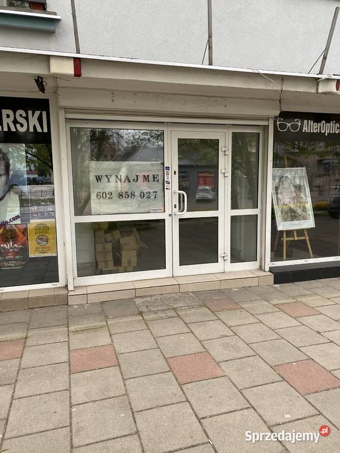 Lokal 16 m2 z wejściem z chodnika ruchliwej Białystok