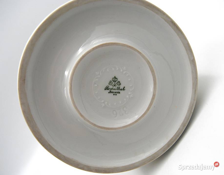 Porcelana Rosenthal Flaming proj Gustav OPPEL ok Poznań