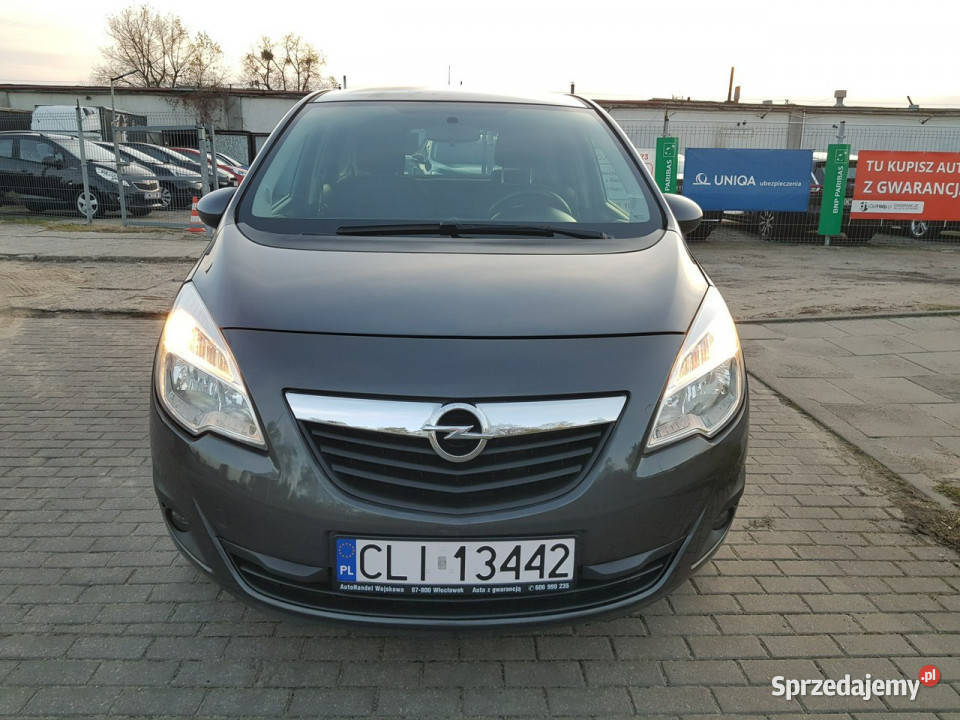 Opel Meriva 14 Turbo Klima Zarejestrowany wspomaganie kierownicy Włocławek