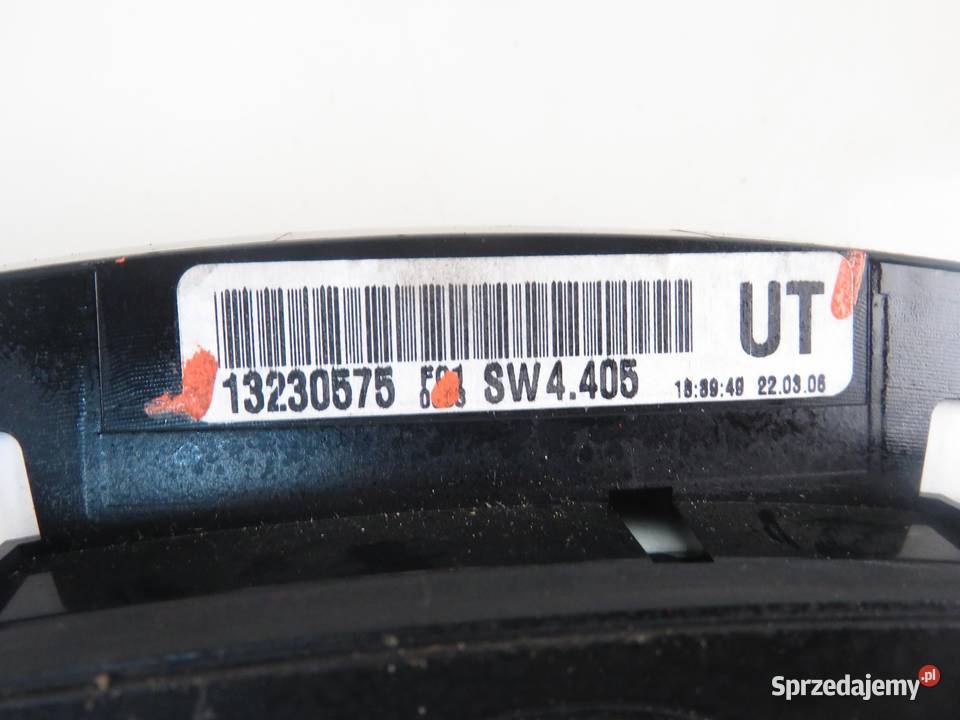 LICZNIK OPEL ZAFIRA B A05 18 Z 18 XER 13230575 Liczniki i zegary