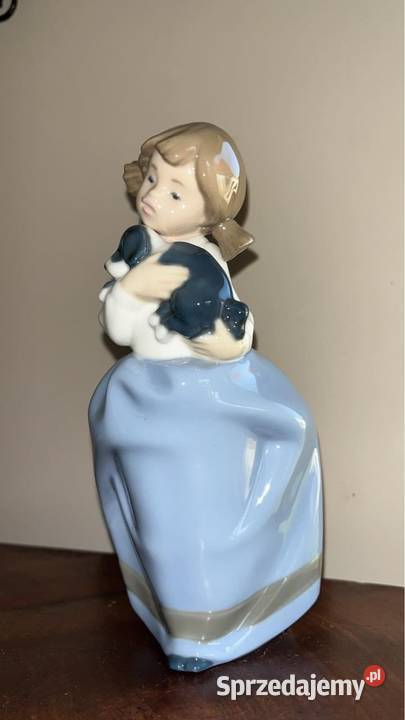Figurka Daisa 1987 Dziewczyna z pieskiem Hand Gdańsk