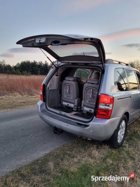 KIA Carnival 29 CRDi 161 skóra elektr hak 7osob Carnival dolnośląskie Wrocław