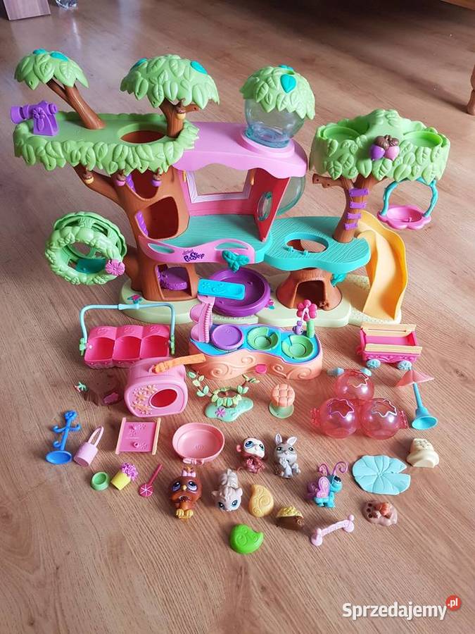 Littlest pet shop domek drzewo duży lps Edukacyjne Rożki