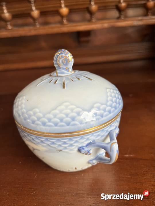 Półmisek średni Royal Copenhagen Złota mewa pomorskie Gdańsk