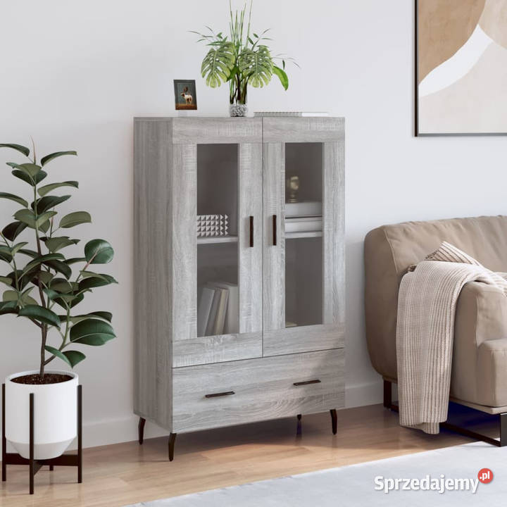Wysoka szafka szary dąb sonoma 695x31x115 Pozostałe sprzedam