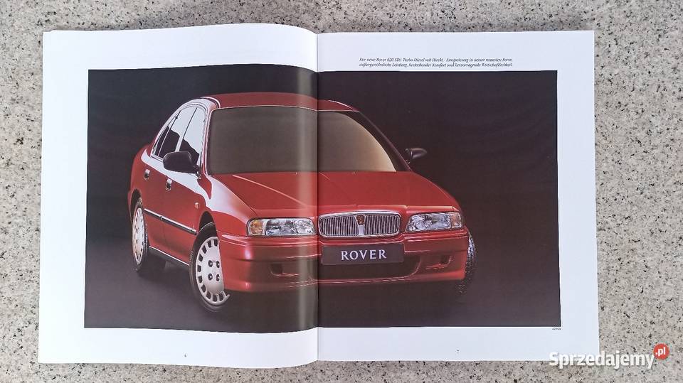ROVER Serie 600 Prospekt