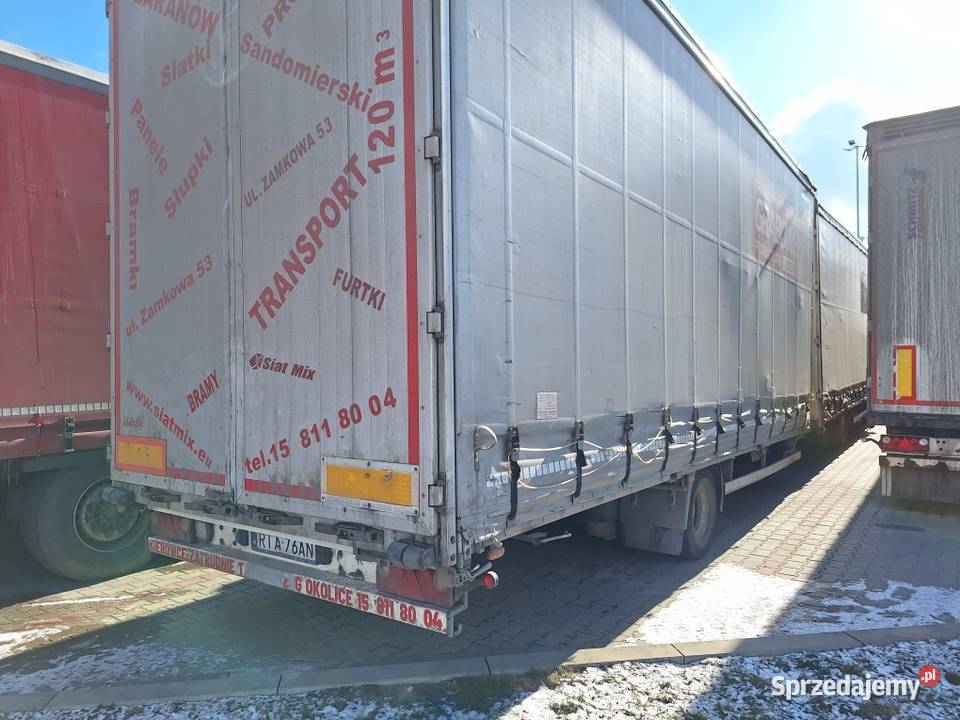 Przyczepa tandem gniotpol przejazdowa 77