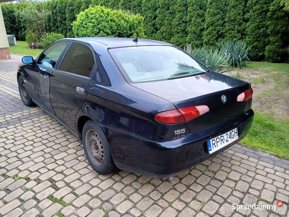 Alfa Romeo 166 24JTD 2002r elektrycznie ustawiane fotele Orły