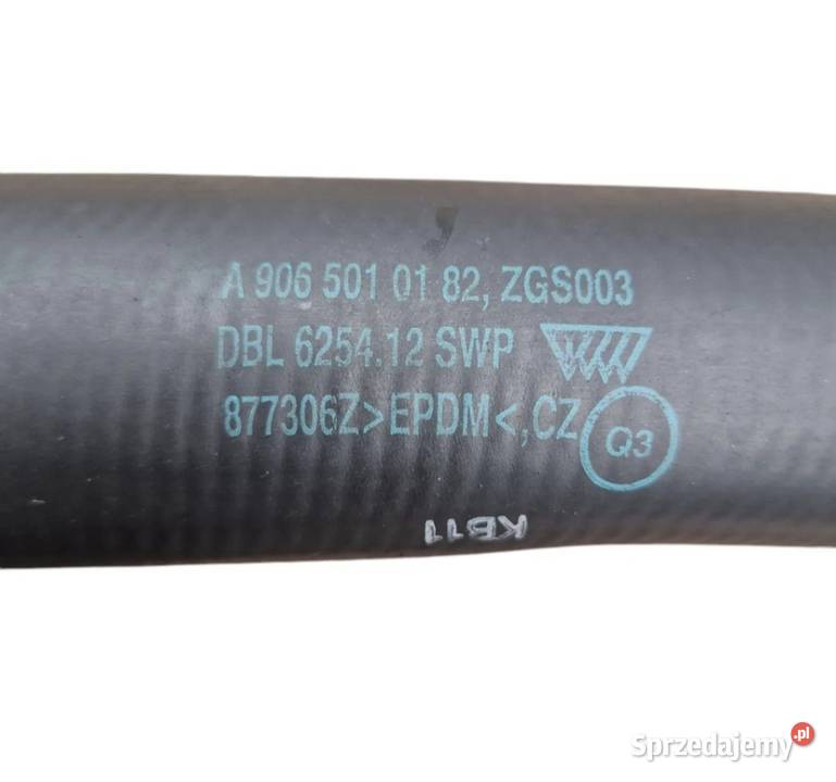 WĄŻ PRZEWÓD WODY MB SPRINTER W906 A9065010182 osobowe Działoszyce
