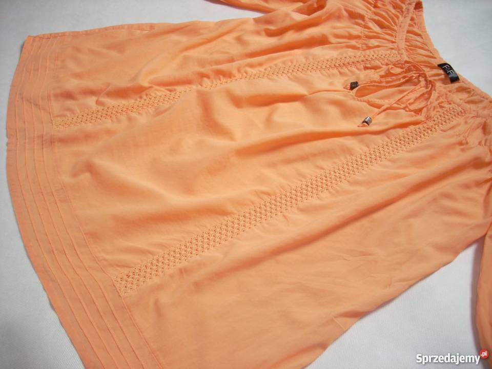 FF luźna tunika marszczona Haft 42 44 xxl