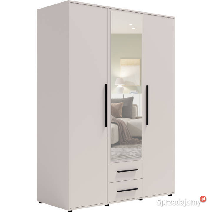 Szafa Maxim150x206x58 z opcją nadstawki 4kolory Wieruszów