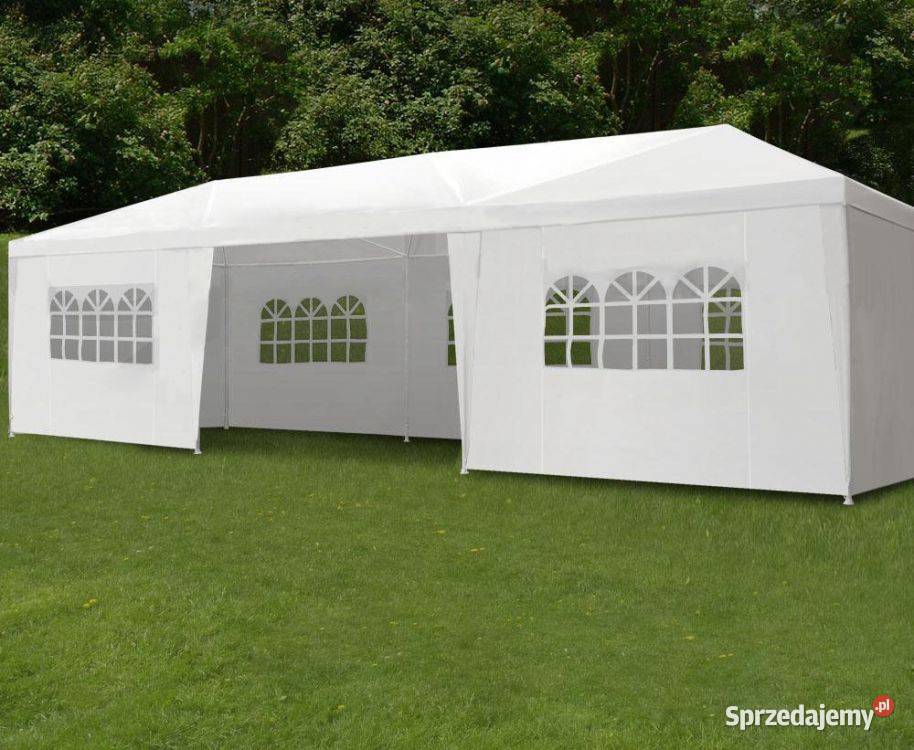 Namiot pawilon ogrodowy handlowy 3x9 m 8 ścianek Smogorzów