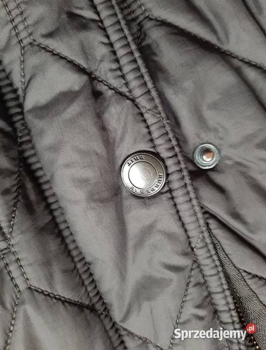 Burberry kurtka pikowana L granat 100 oryg Konstancin-Jeziorna